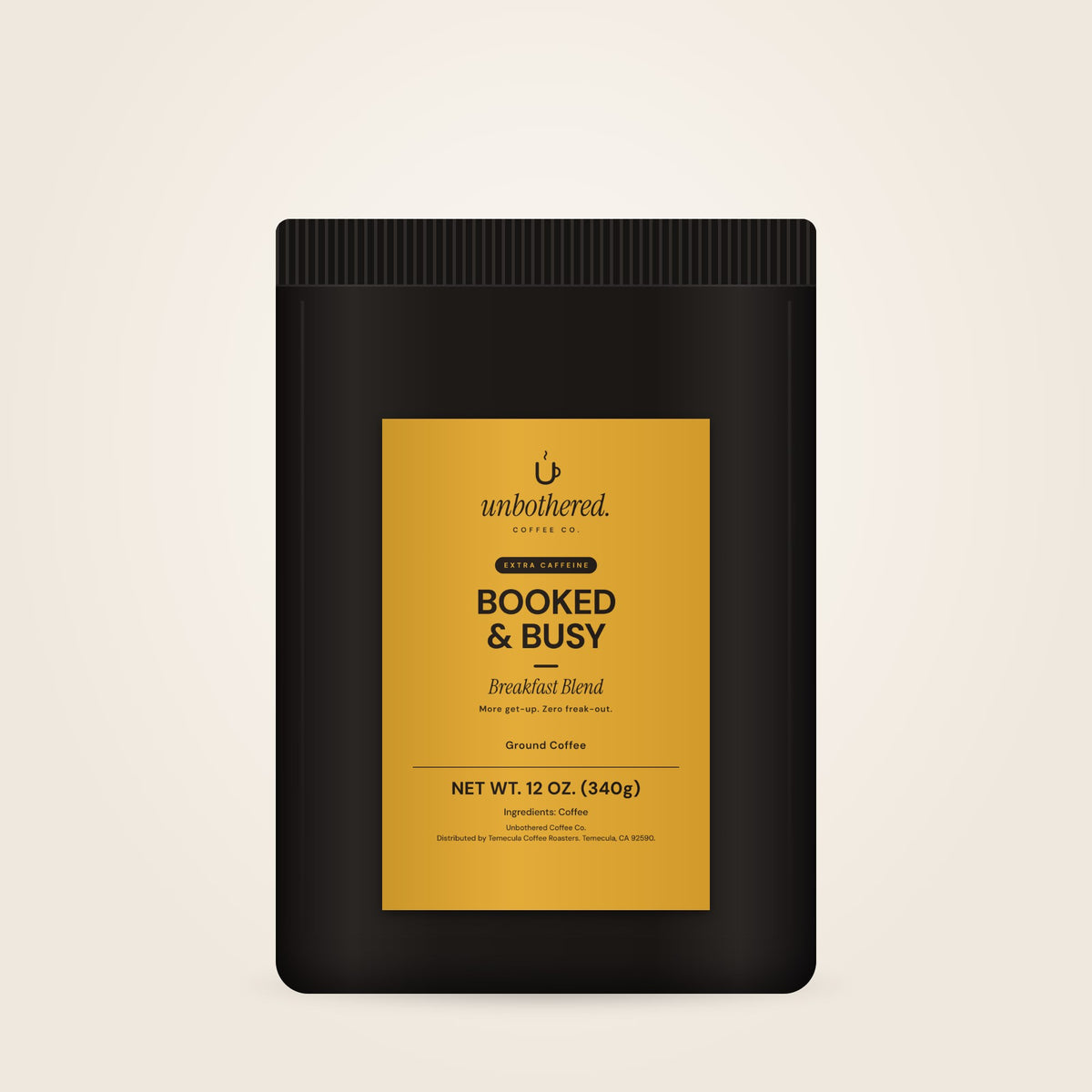 Booked & Busy · Extra Caffeine
