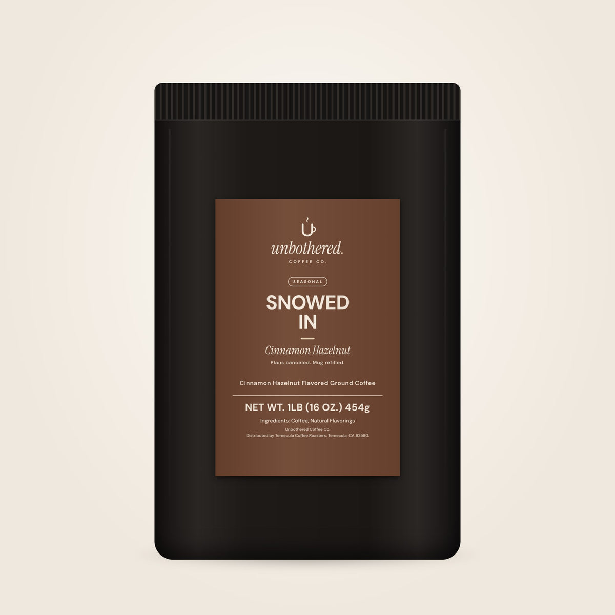 Snowed In · Cinnamon Hazelnut