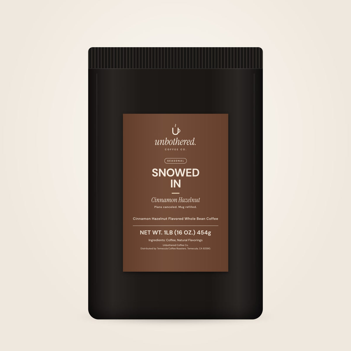 Snowed In · Cinnamon Hazelnut