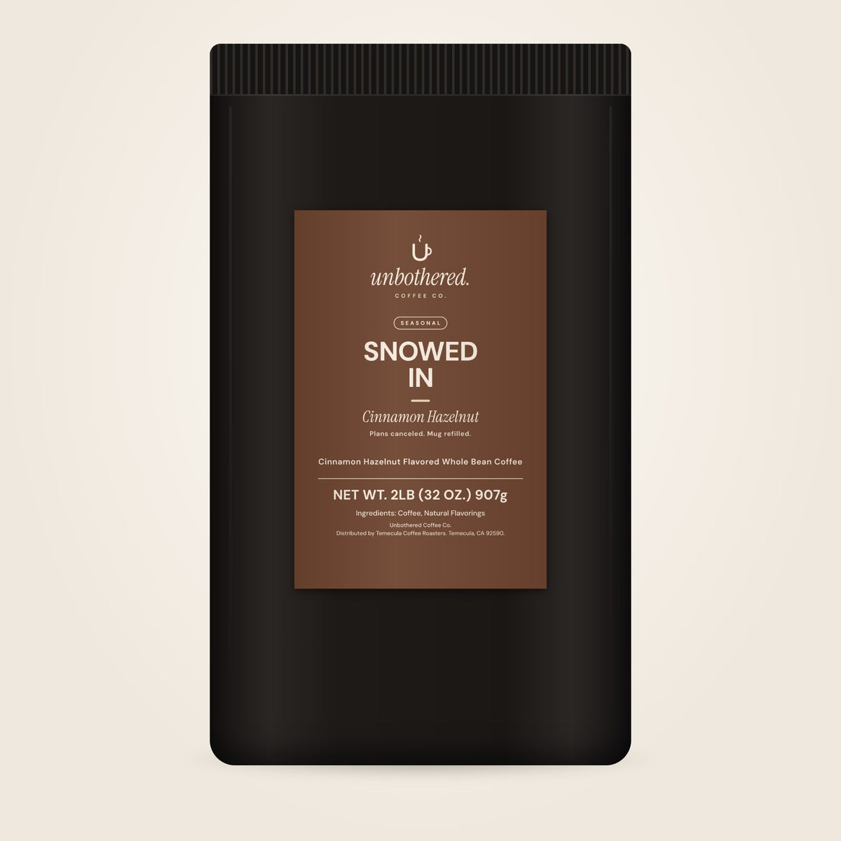 Snowed In · Cinnamon Hazelnut